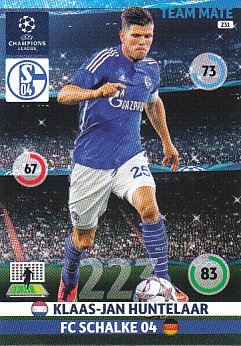 Klaas-Jan Huntelaar Schalke 04 2014/15 Panini Champions League #231
